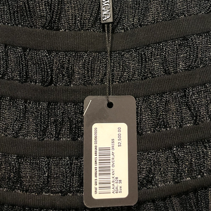 Alaïa Paris Black Knit Overlay Dress - photo 6 of 13