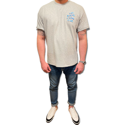 Anti Social Club Hidden Secrets 8.0 Tee Grey Heather XL - photo 6 of 12