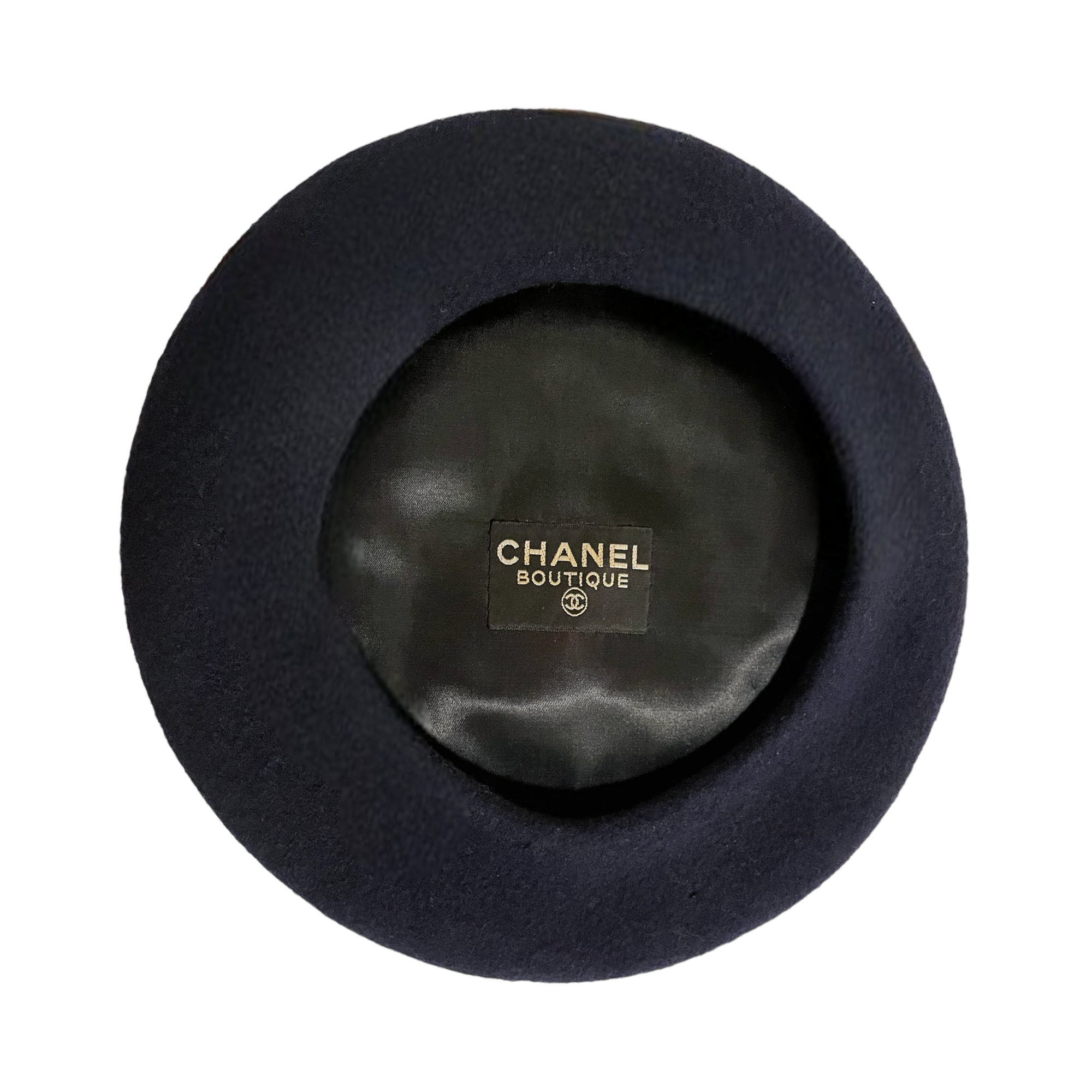 CHANEL Classic Lambswool Vintage Beret