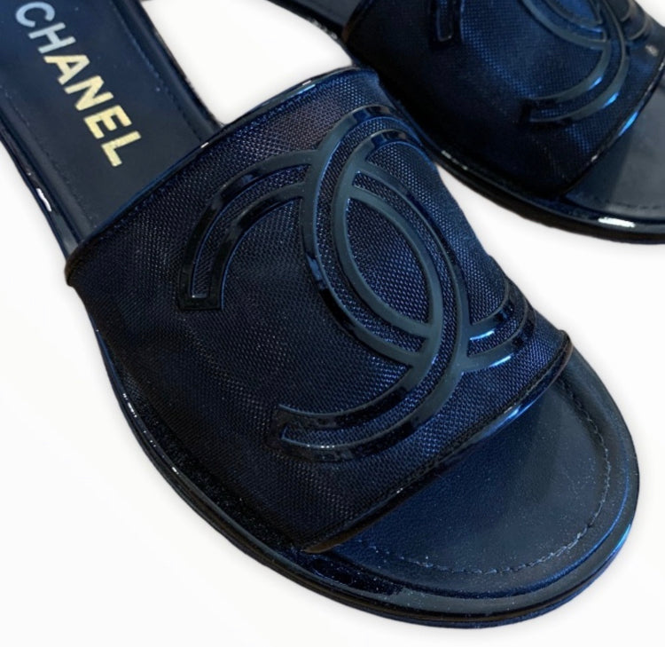 Chanel Mule Sandals 2021 SS Collection 38 EU
