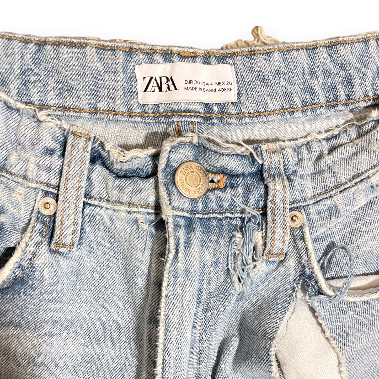 Zara DENIM |Size: US4, EU36|