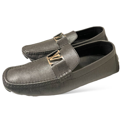 Louis Vuitton Mens Drivers with Silver Tone Metal LV Motif - photo 9 of 10