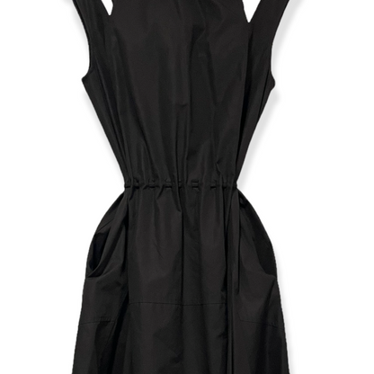 Derek Lam Black Crew Neck Long Dress - photo 7 of 11