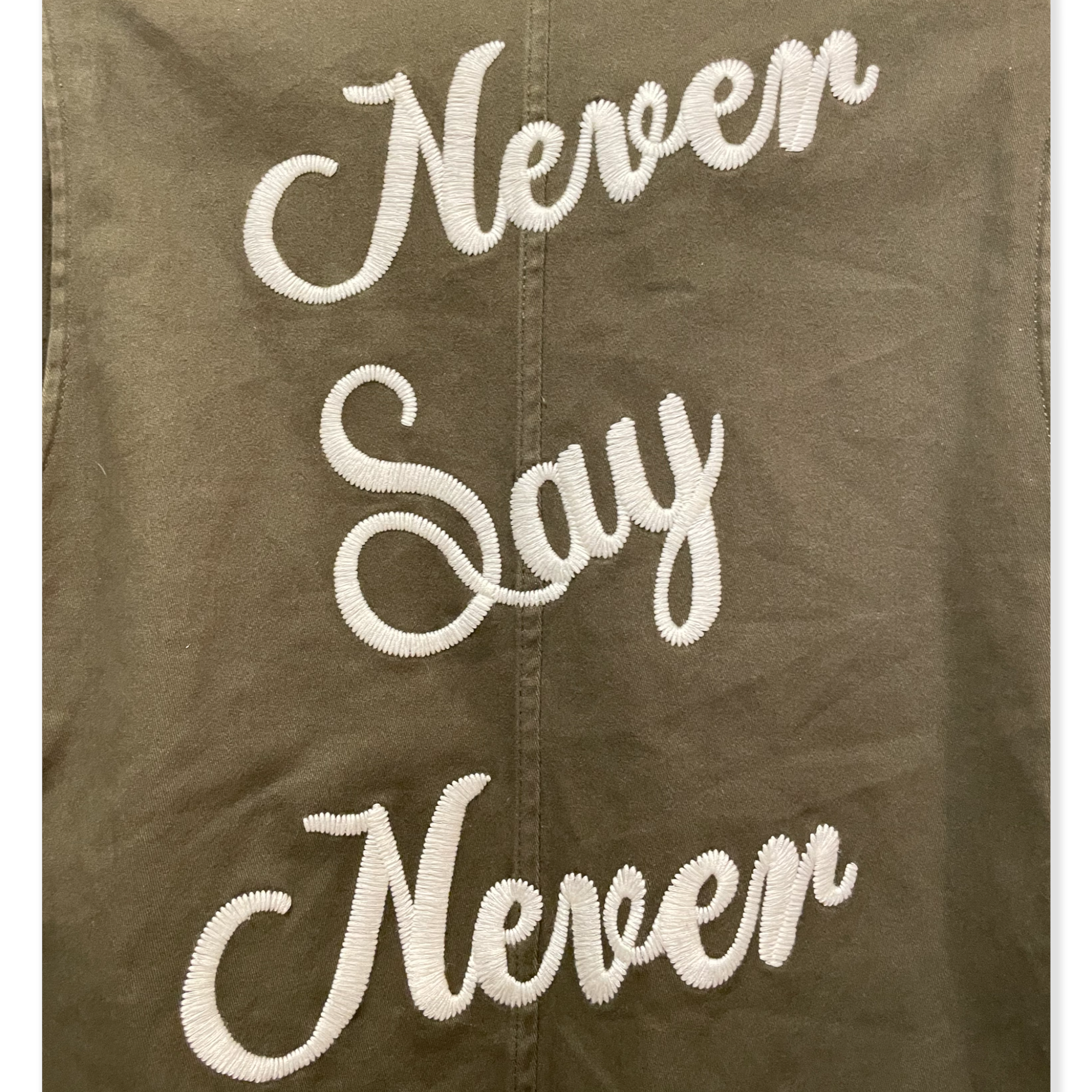 ALICE + OLIVIA “NEVER SAY NEVER” Utility Jacket |Size: S|