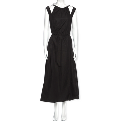 Derek Lam Black Crew Neck Long Dress - photo 4 of 11