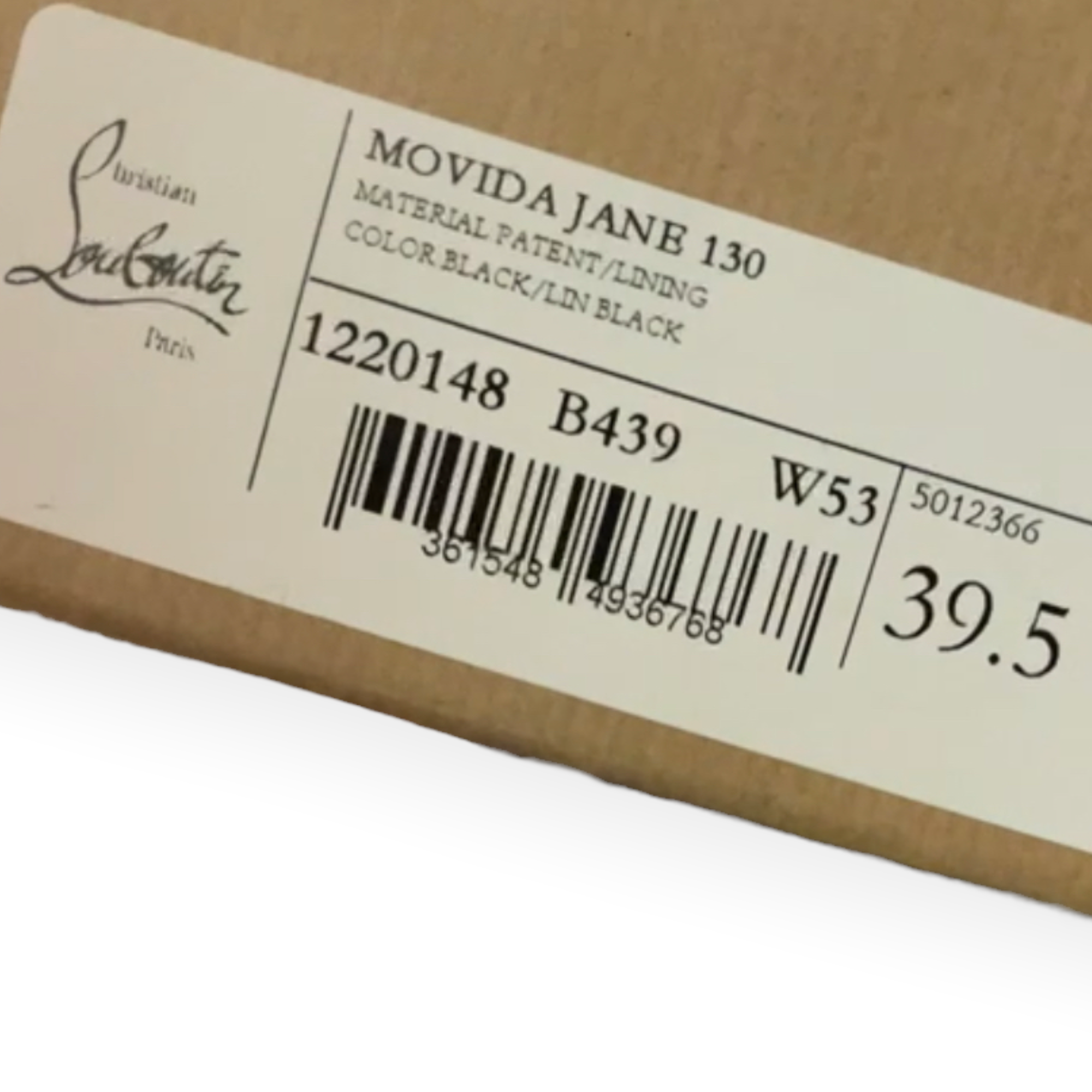 CHRISTIAN LOUBOUTIN  Movida Patent Mary Jane Red Sole Pumps |Size: 39.5|