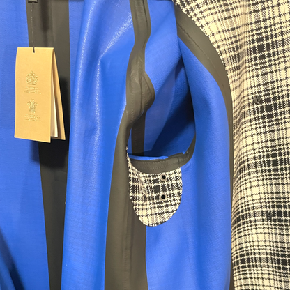 Burberry London England Wool Jacket With Cobalt Blue Lining 40EU - photo 15 of 17