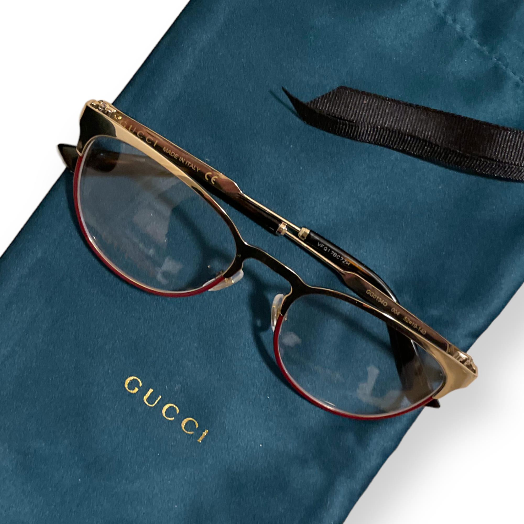Gucci Women's 61mm Optical Frames with Demo Lens