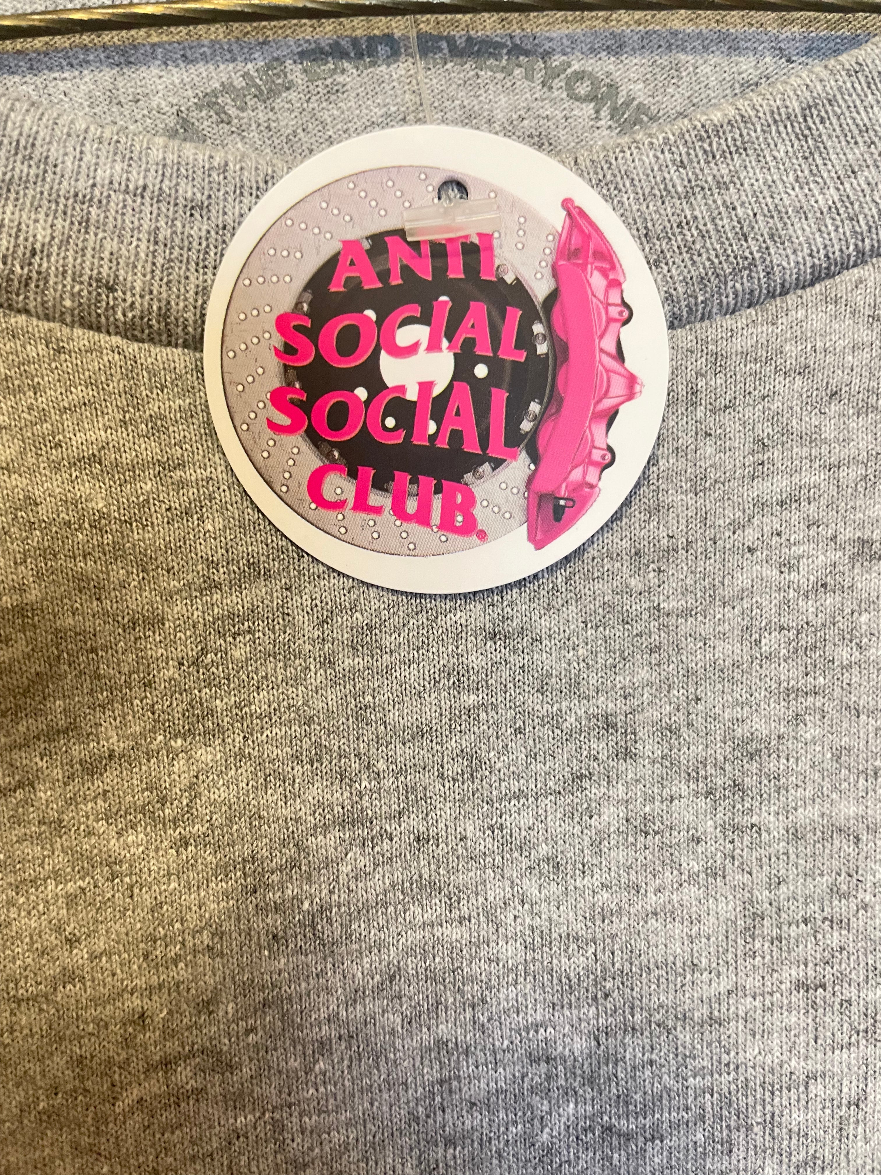 Anti Social Social Club Hidden Secrets 8.0 Tee Grey Heather XL