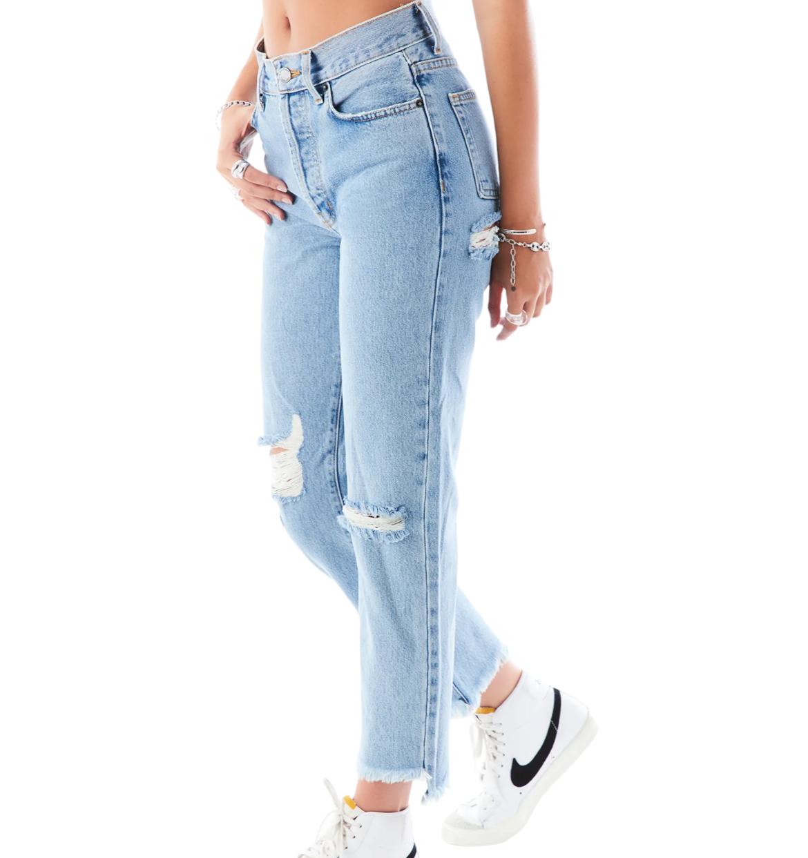 CARMAR EMELIA PHRENITE BACK SLASH JEAN |Size:24|