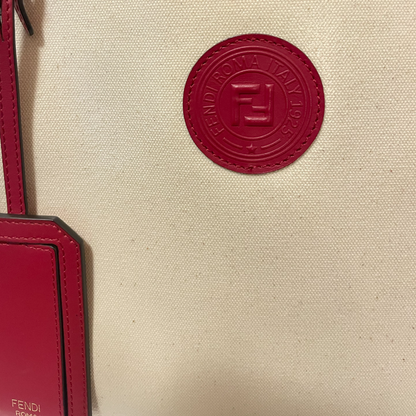 Fendi Crème & Red Medium Defender - photo 4 of 14