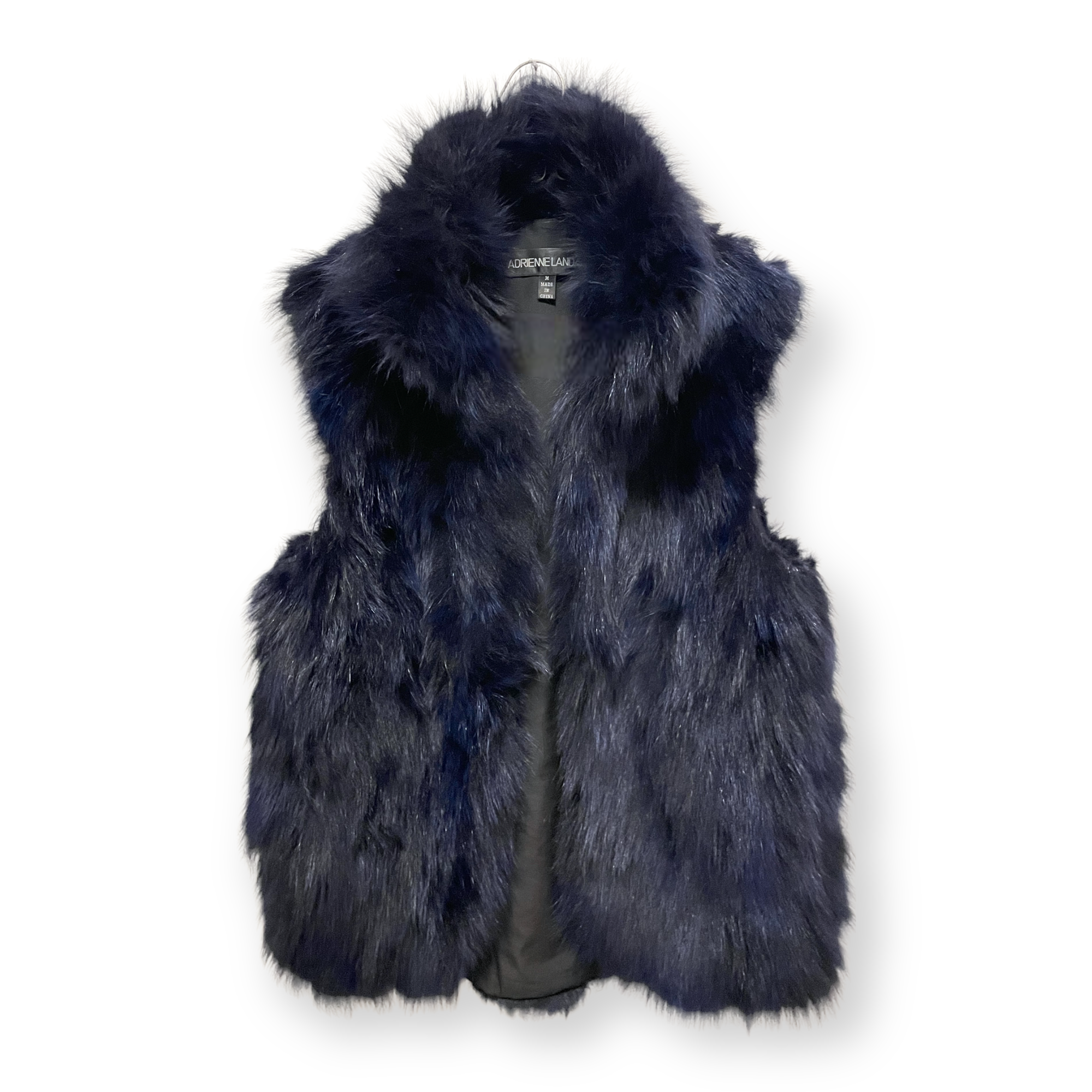 Adrienne landau fur vest outlet