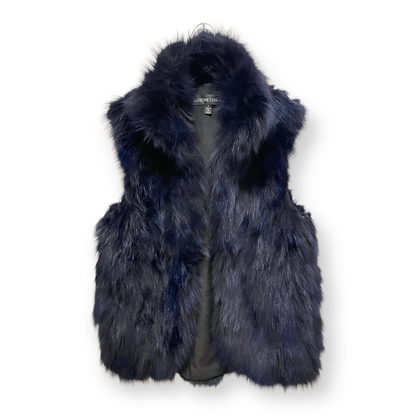 Adrienne Landau Blue Fur Vest - photo 8 of 8