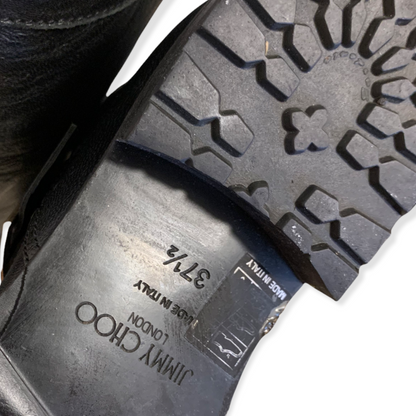 Jimmy Choo Leather Biker Boots - photo 11 of 13