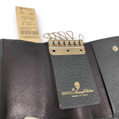 Vintage Gucci Navy Blue Series Key-ring Wallet - photo 11 of 11