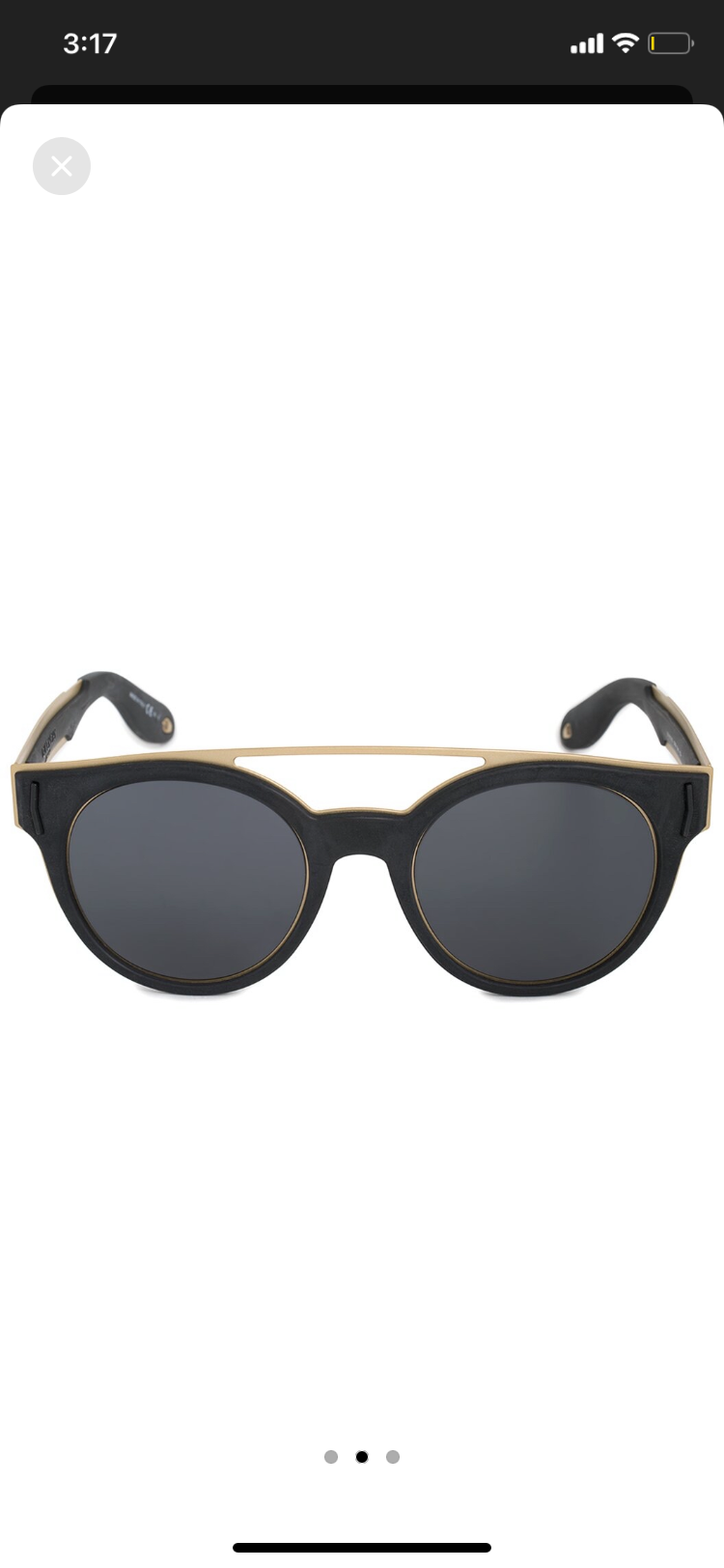 GIVENCHY 50mm Unisex Sunglasses