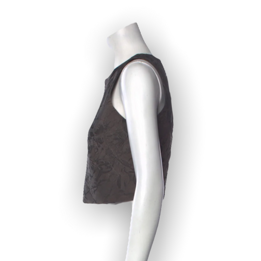 Alice + Olivia Crew Neck Sleeveless Crop Top - photo 2 of 3