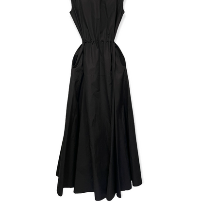 Derek Lam Black Crew Neck Long Dress - photo 8 of 11