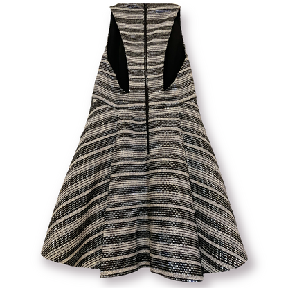 Alice + Olivia Patterned Dress with Pleats & Cutout Side/Back - photo 8 of 11