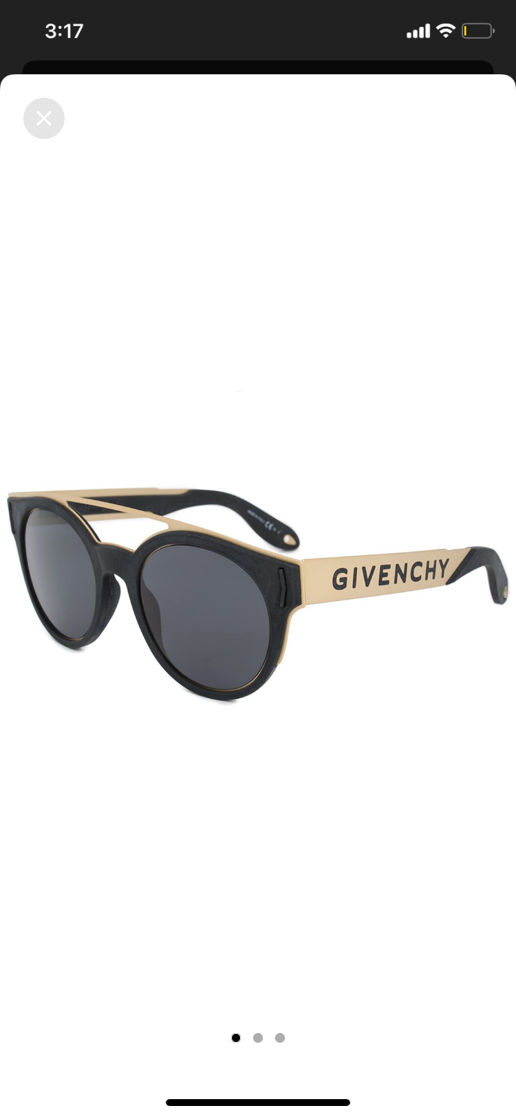 GIVENCHY 50mm Unisex Sunglasses