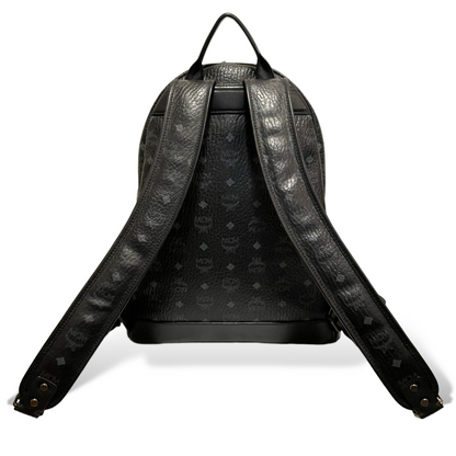 Men’s MCM Blk/Gry Monogram Stark Side Studs Backpack in Visetos - photo 12 of 16