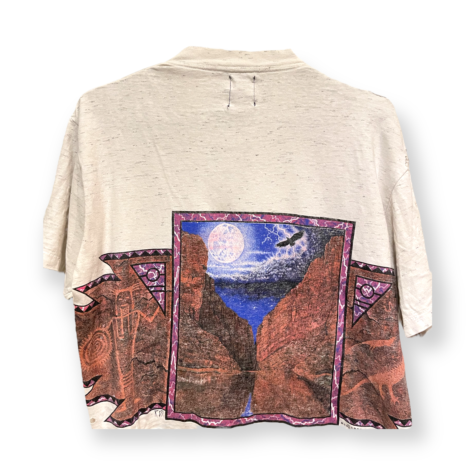 FURST OF A KIND Reworked Vintage Crop Tee O/S