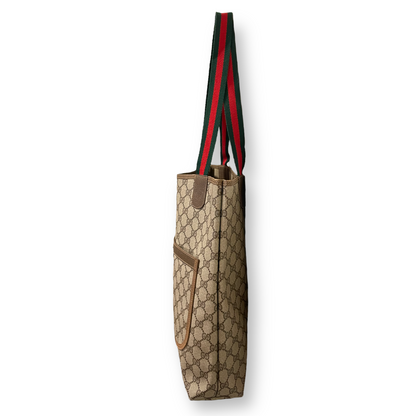 Gucci GG Supreme Sherry Line Web Vertical Tote - photo 12 of 15