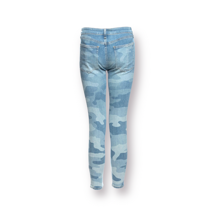rag & bone Mid-Rise Light Denim Camouflage Jeans - photo 6 of 8
