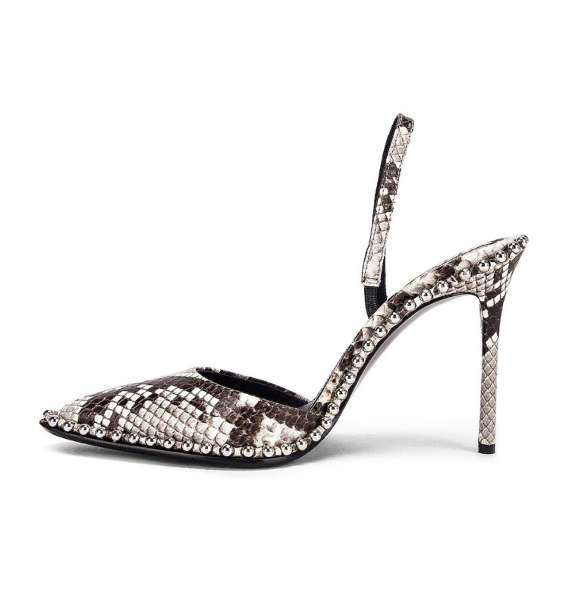 ALEXANDER WANG Rina Studded Slingbacks Size: EU 39