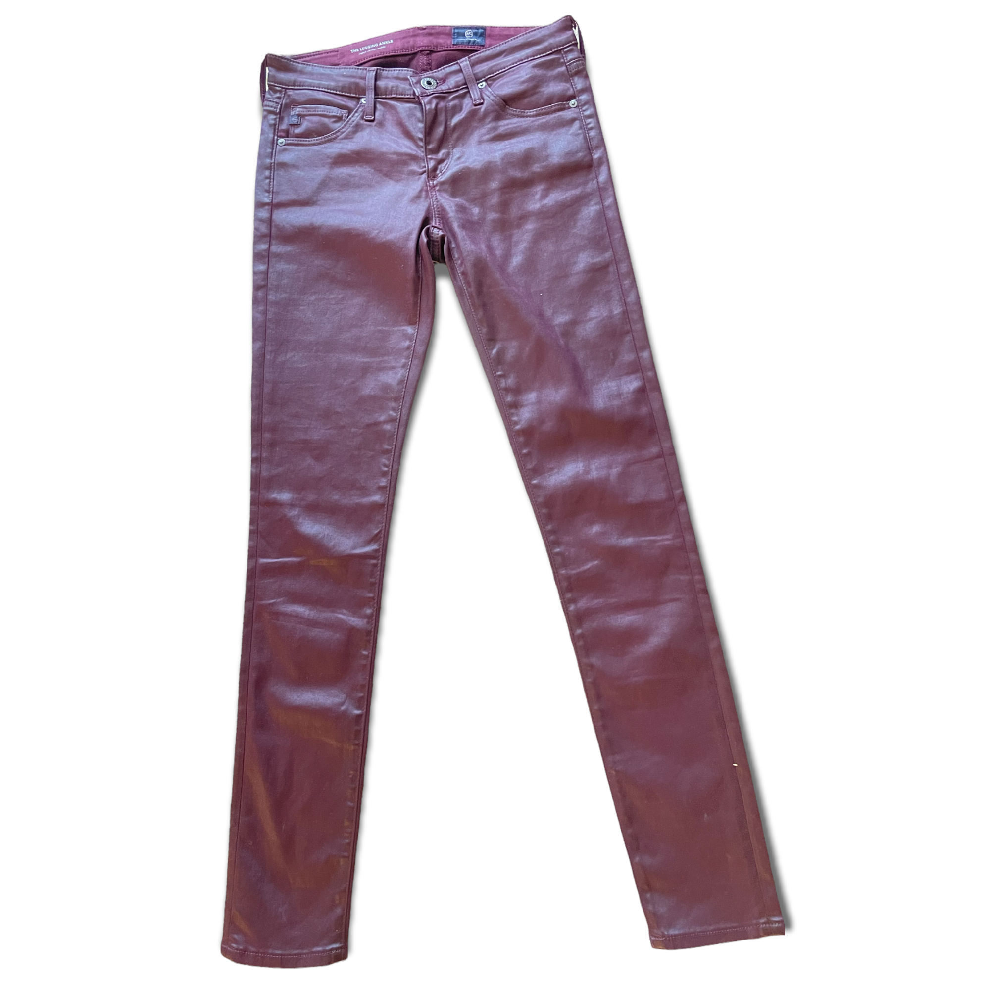 Womens AG Adriano Goldschmeid Pants Super Skinny Ankle Pants |Size: 24R|