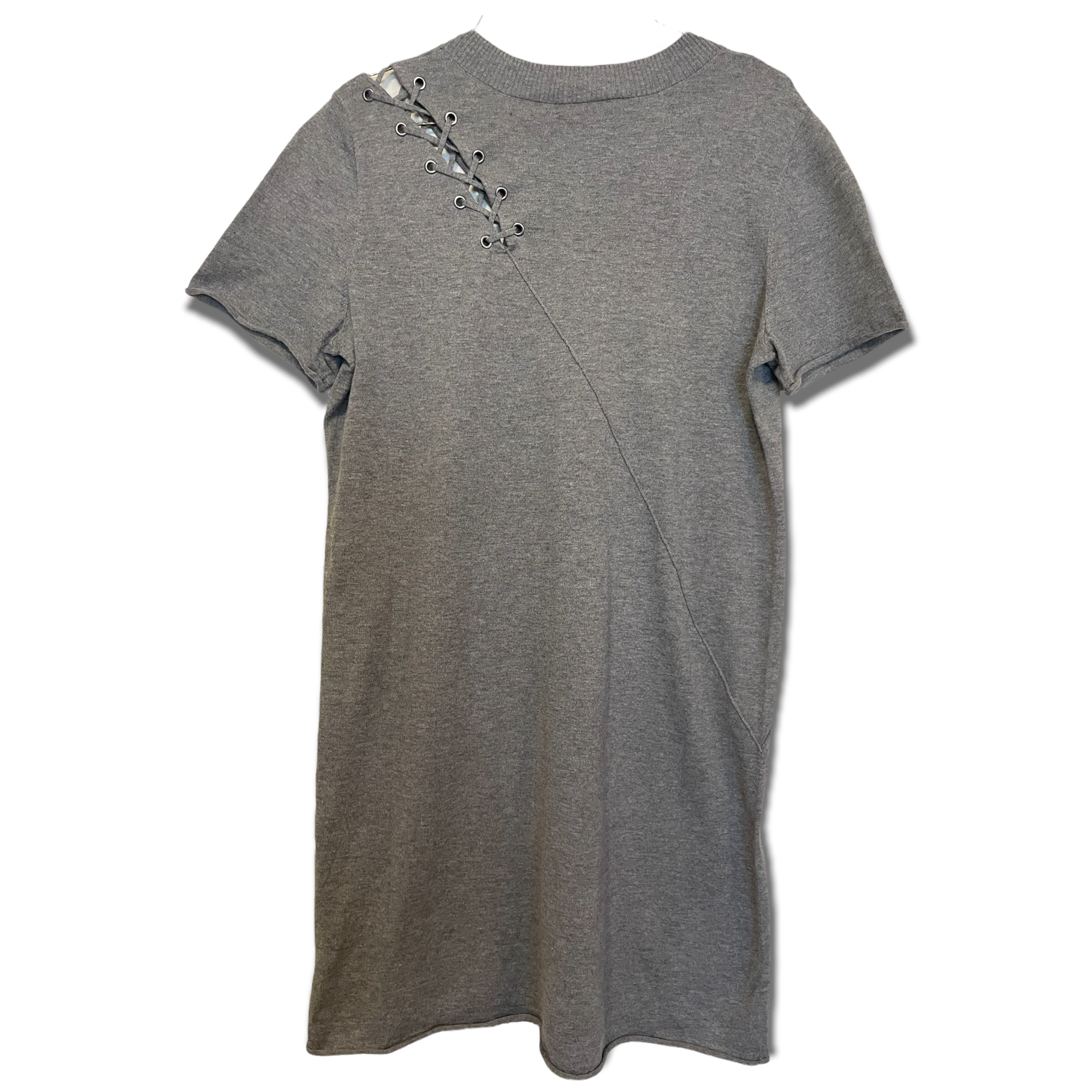 PHILANTHROPY Heather Grey Short-Sleeve Sweater Dress