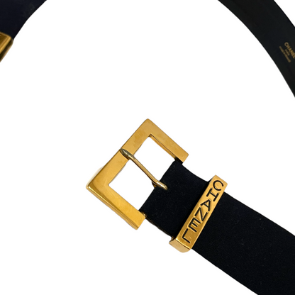 Chanel Vintage CC Logo Fabric Belt Circa Spring 99’ - photo 9 of 13