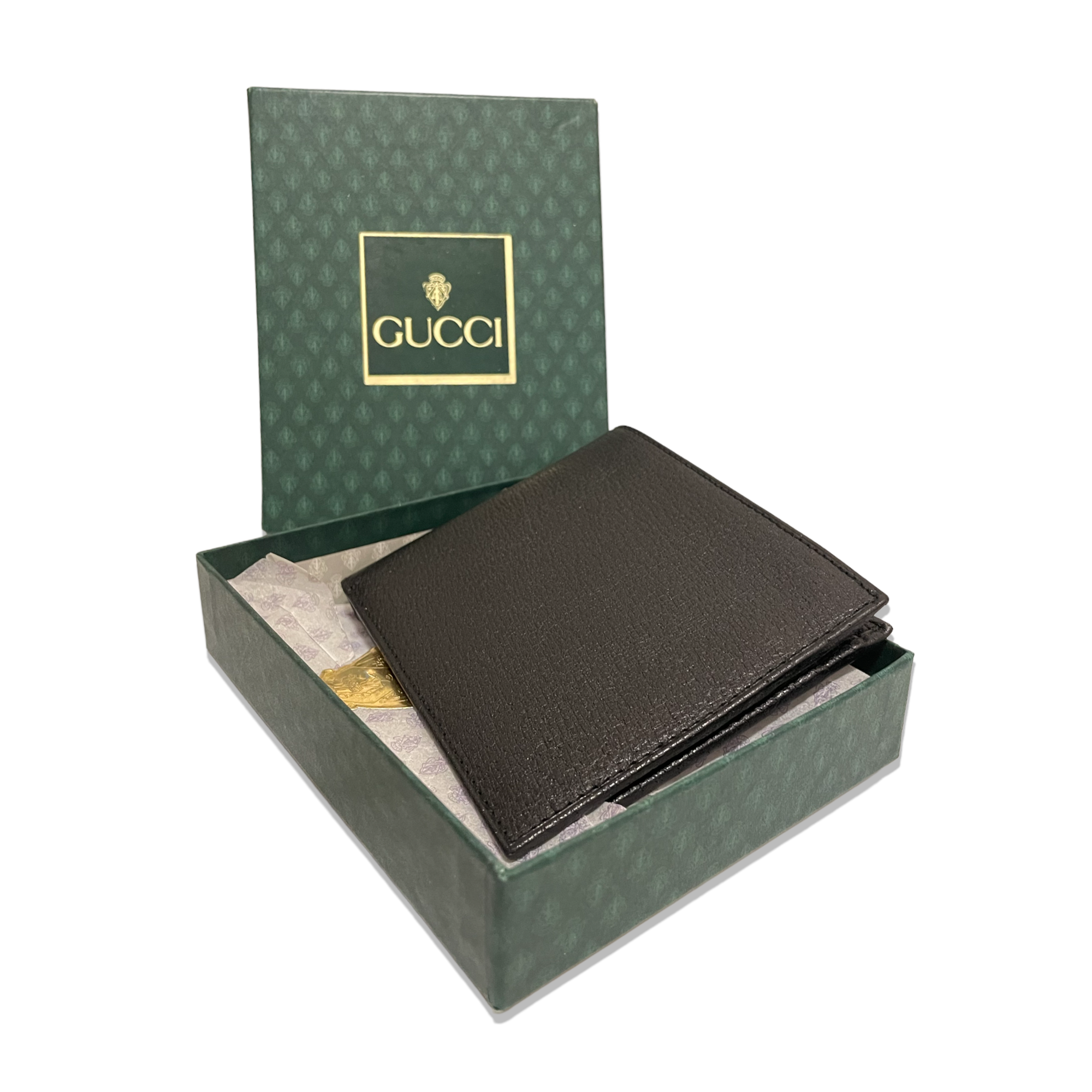 Vintage Gucci Mens Bi-Fold Wallet