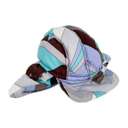 Emilio Pucci Vintage Psychedelics Print Winter Hat Made in Italy - photo 9 of 12