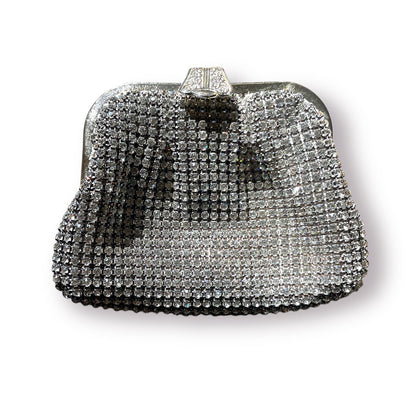 Vintage Crystal Clutch/Crossbody Made in Hong Kong - photo 5 of 8
