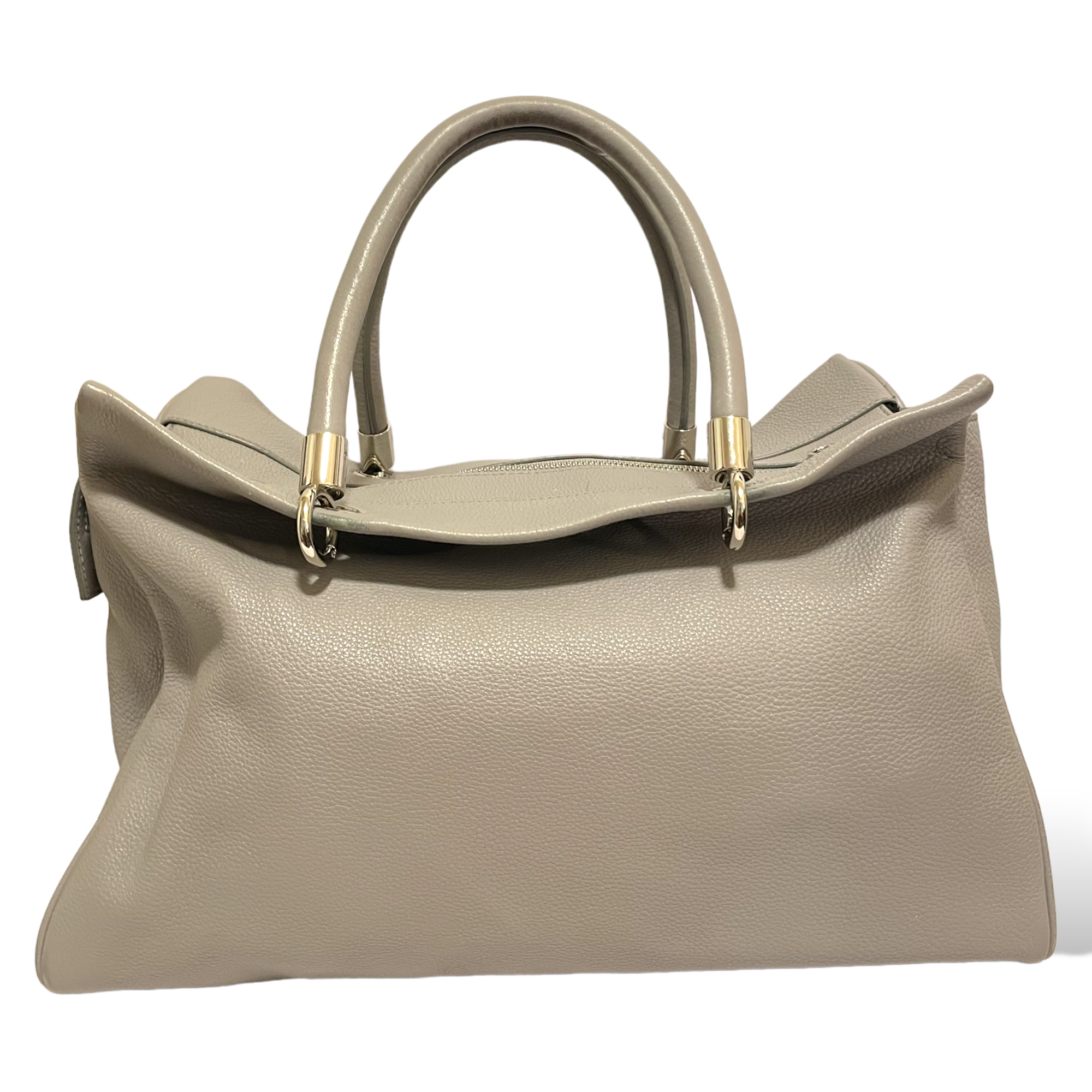 Marc By Marc Jacobs Too Hot To Handle Heather Grey Leather Tote