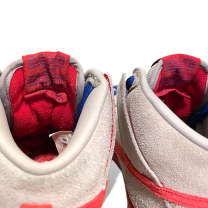 Nike SB Dunk High Medium Grey Varsity Red Old Royal - photo 8 of 11