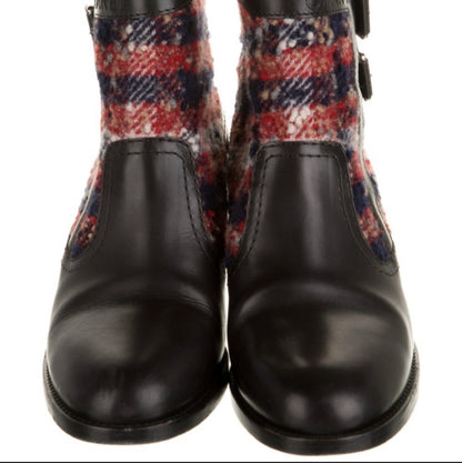 Chanel 2017 Tweed Pattern Ankle Boots - photo 6 of 11