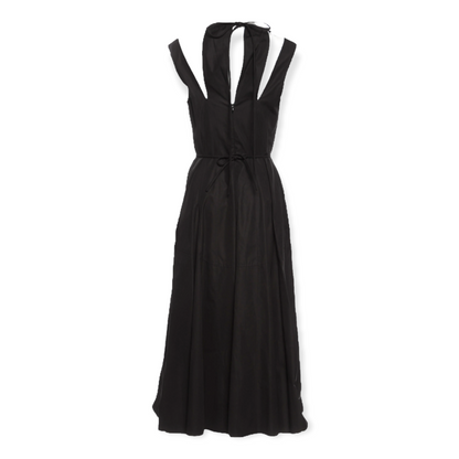 Derek Lam Black Crew Neck Long Dress - photo 10 of 11