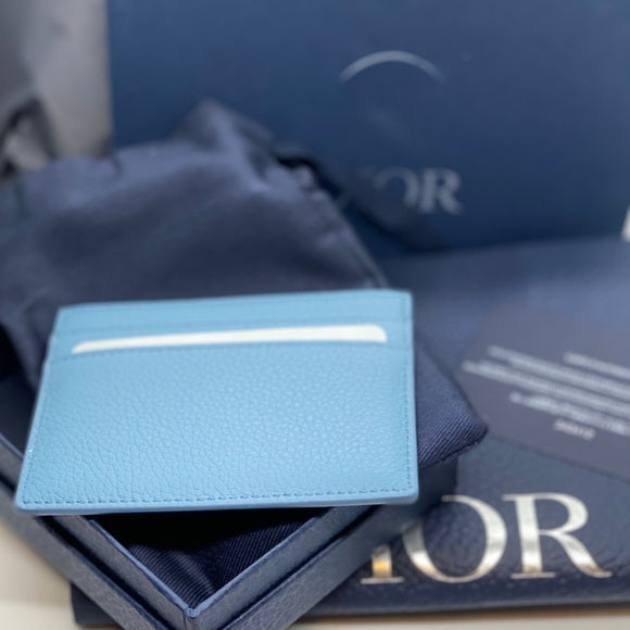 DIOR & SHAWN Grained Calfskin Men’s Cardholder