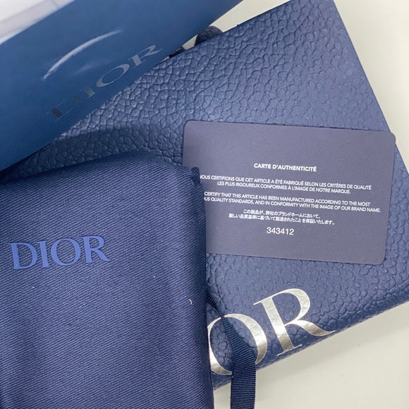 DIOR & SHAWN Grained Calfskin Men’s Cardholder