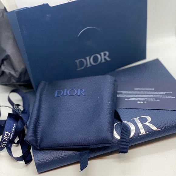 DIOR & SHAWN Grained Calfskin Men’s Cardholder