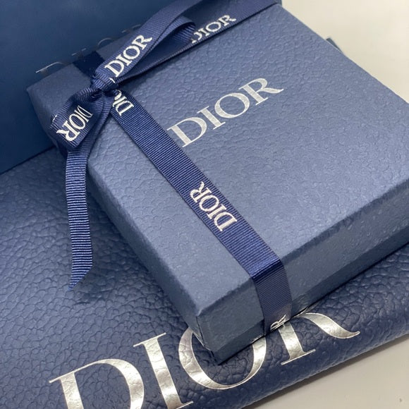 DIOR & SHAWN Grained Calfskin Men’s Cardholder