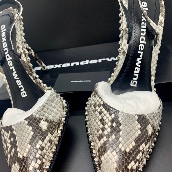 ALEXANDER WANG Rina Studded Slingbacks Size: EU 39