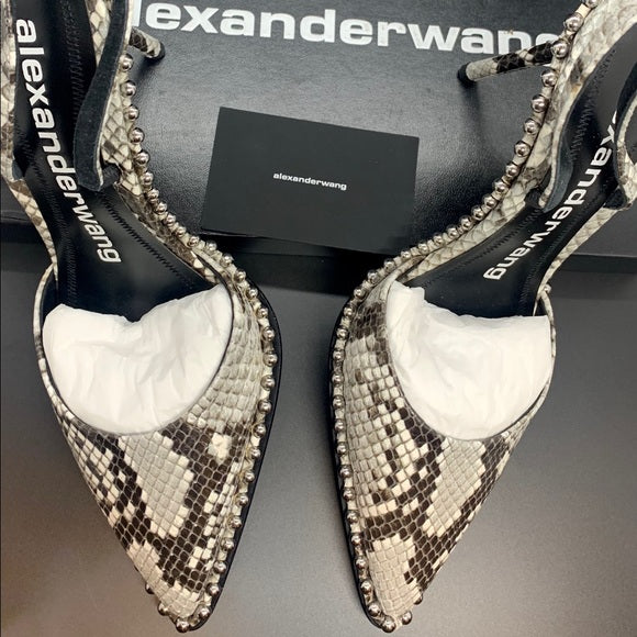 ALEXANDER WANG Rina Studded Slingbacks Size: EU 39