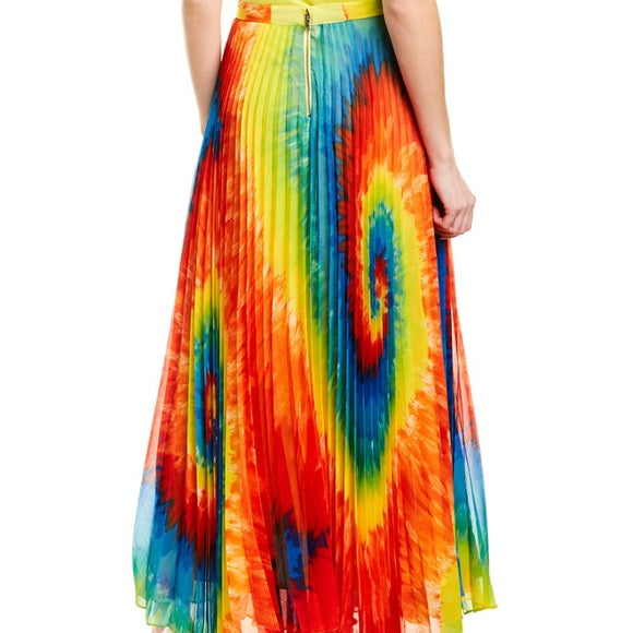 Alice + Olivia Tie-dye Shannon maxi Skirt |Size: 0|