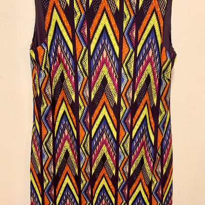 M Missoni Women's Zigzag-print Silk Shift Dress - photo 10 of 12