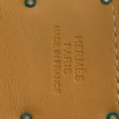 Hermès Black Leather & Rose Gold Hardware Bracelet - photo 7 of 8