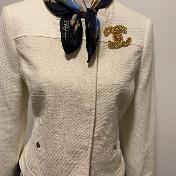 Banana Republic Textured Zip Bomber Jacket Size 8