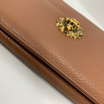 Ela Stone Paris Grained Cognac Leather Clutch - photo 7 of 10